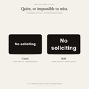 03-no-soliciting-lettering-classic-or-bold